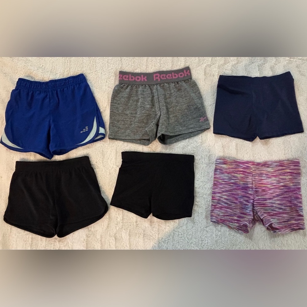 Girls Athletic and Biker Shorts